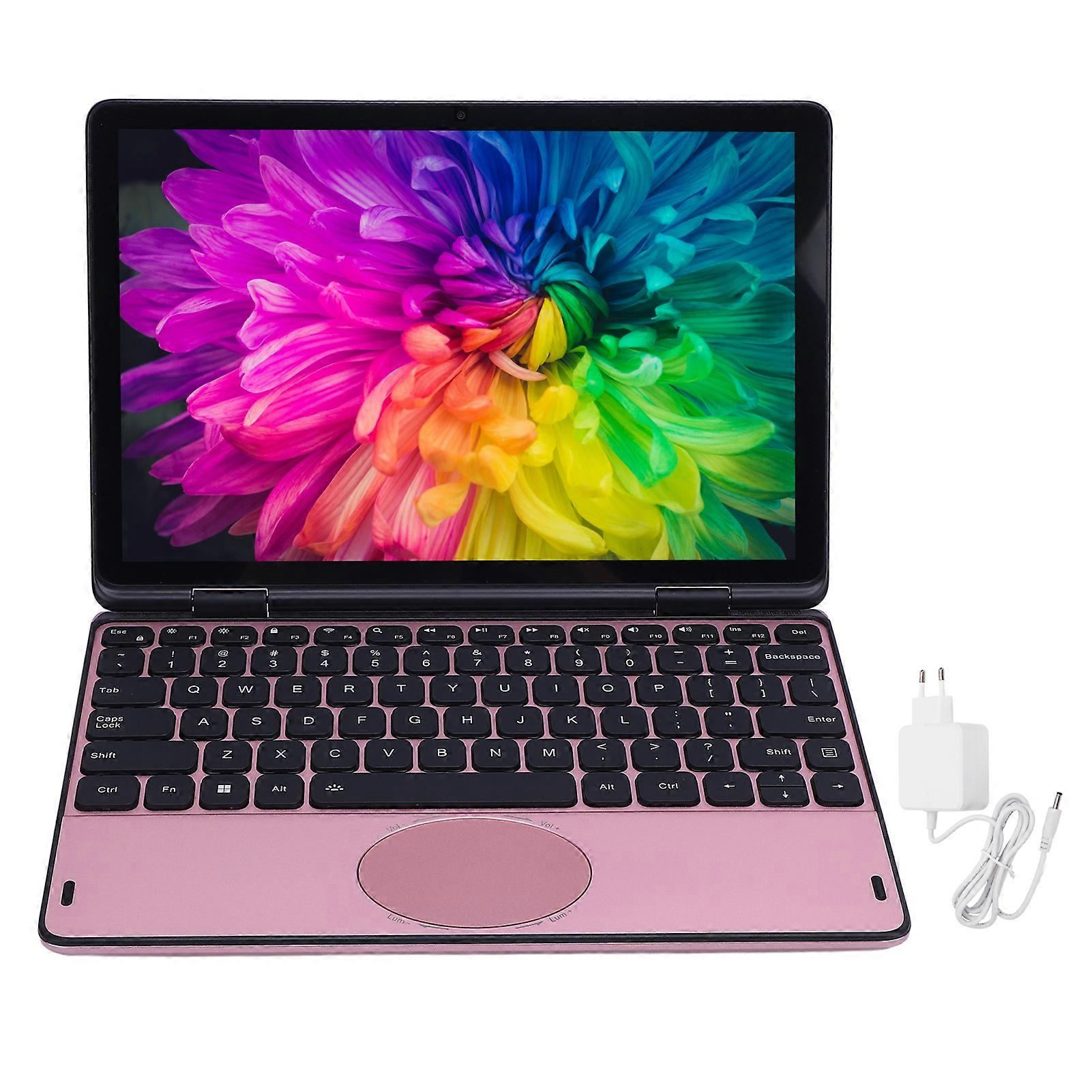 11 Inch Convertible Laptop 32GB DDR4 512GB SSD 360° Touchscreen EU Plug Rose Gold