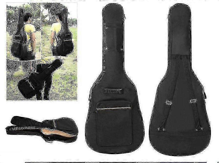Waterproof Guitar Bag Backpack With Padding For 40"/41" Guitar