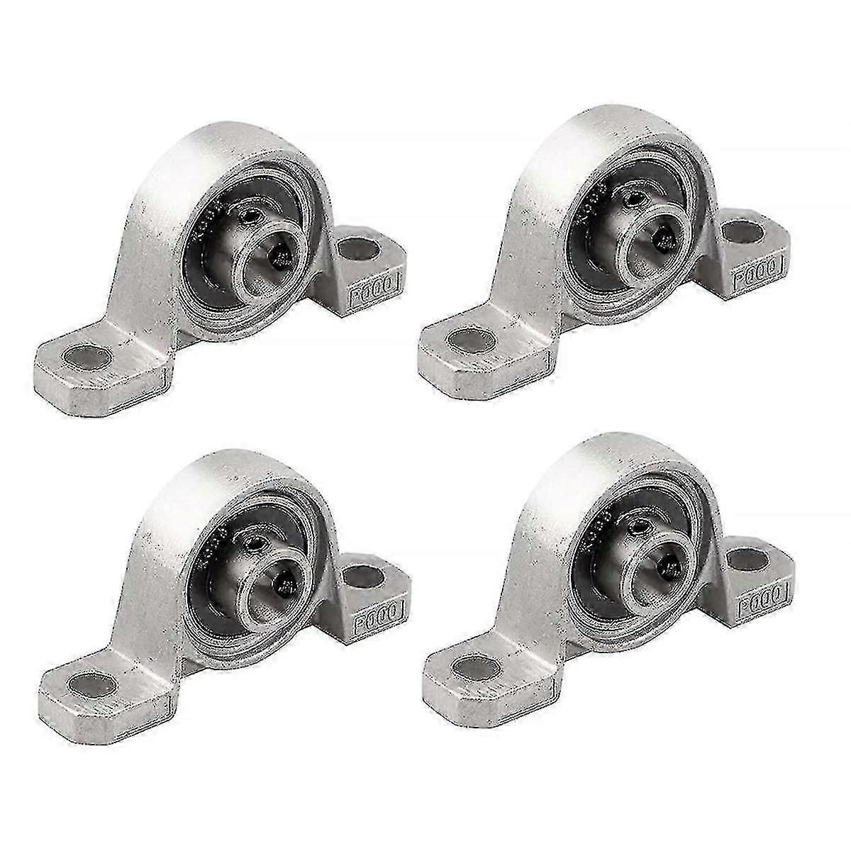 4 stk lagerhusflens for reservedeler til 3D-skriver