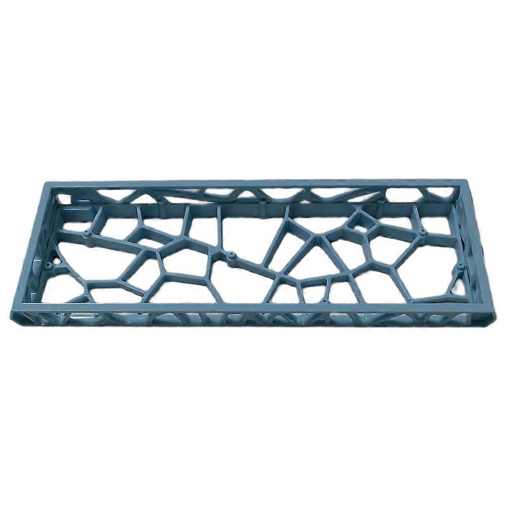 Holy60 Mad 60he GH60 PC Keyboard Case Hollow Design for Wooting 60HE Aula Win60 Rakka Venom 60 Keyboard Blue