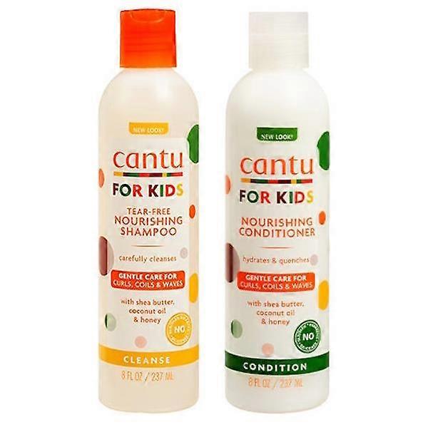 Cantu Care for Kids Tear-Free Nourishing Shampoo 237 ml and Conditioner 237 ml