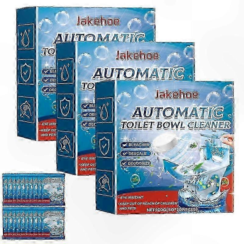 Automatic Deep Cleaning Effervescent Tablets with Deodorizer for Toilets