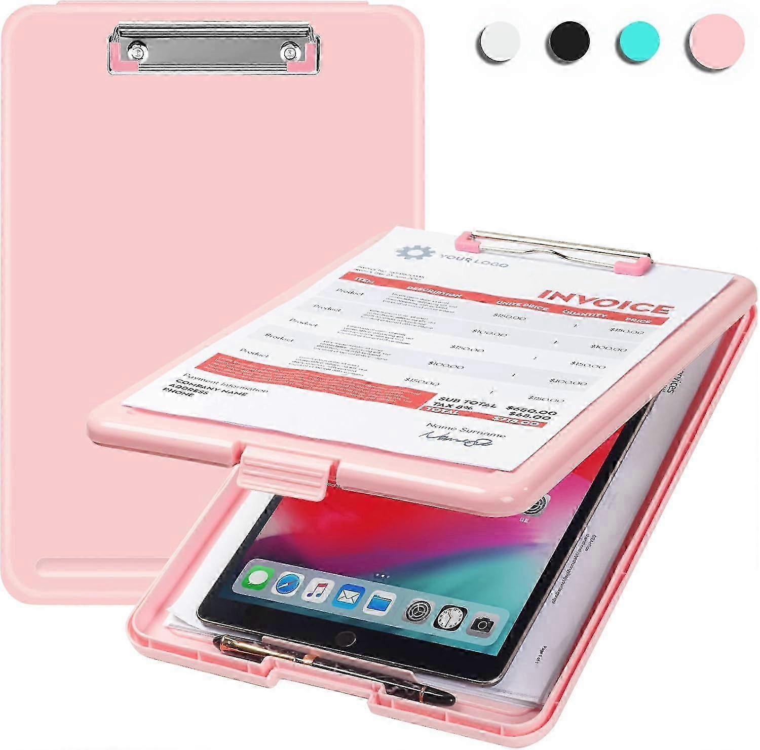 1pcsA4 plastic folder (sakura pink)