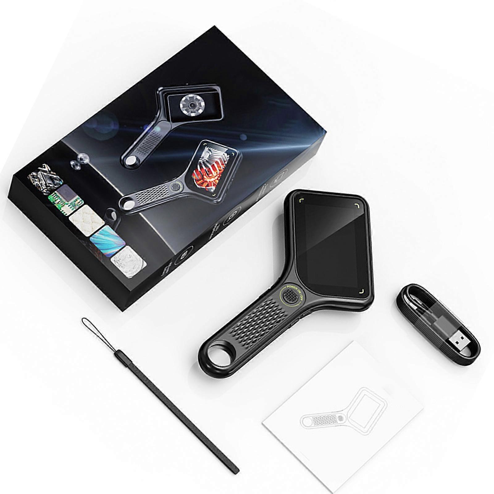 Ergonomic Handheld Digital Microscope With AutoFocus Feature Ideal For Fieldwork And Home Use 178°Viewing Angles Multicolor