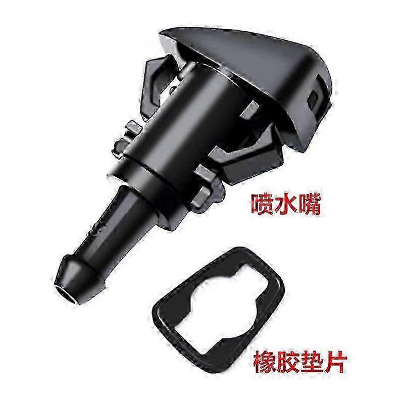 Wiper Nozzle for Chrysler Dodge Jeep Models - Compatible with Part Numbers 5113049AA, 5116079AA, 4805742AB