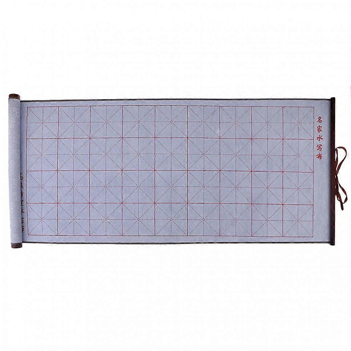 magic water write cloth chinese calligraphy practice brush repeat use silver
