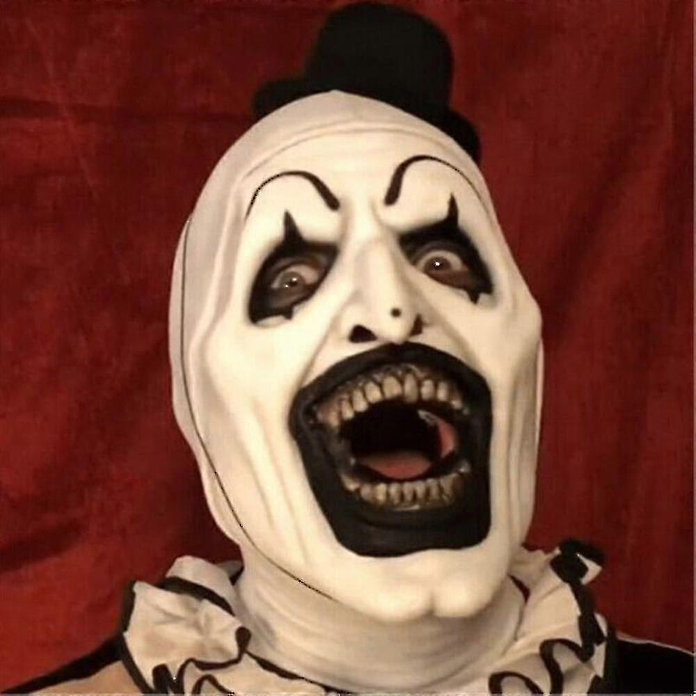 ハロウィーンクリスマステリファイアー2アートピエロマスクコスプレコスチューム不気味なフルヘッドマスクヘッドピースマスカレードハロウィーンカーニバルナイトパーティー小道具