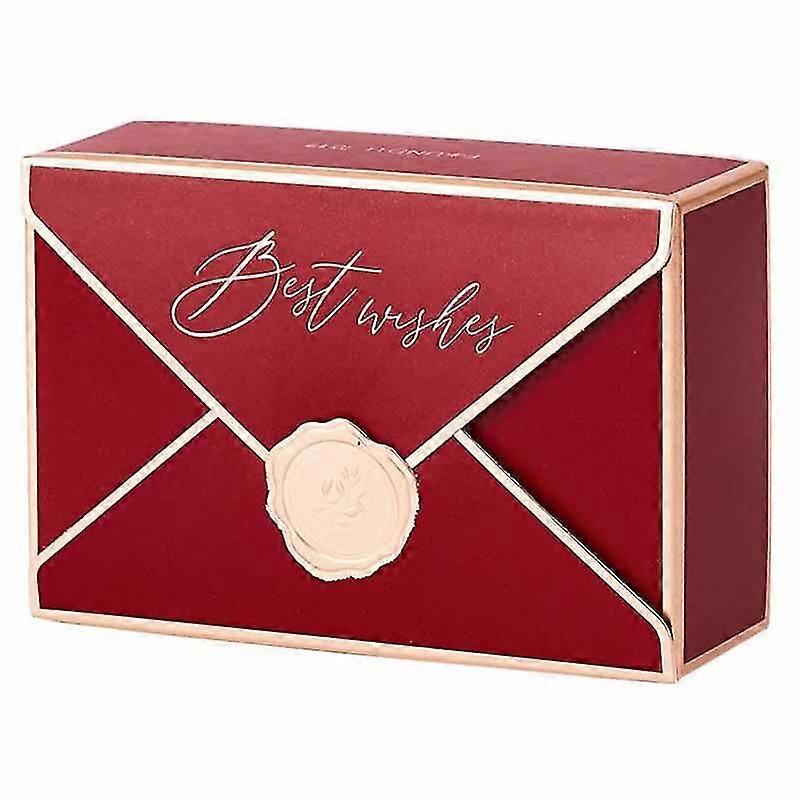 5/20/100 db-os boríték alakú ajándékdoboz csomagolózsák esküvői csokoládé cukorkadoboz születésnapi partira karácsonyi ékszer dekoráció @BUGU