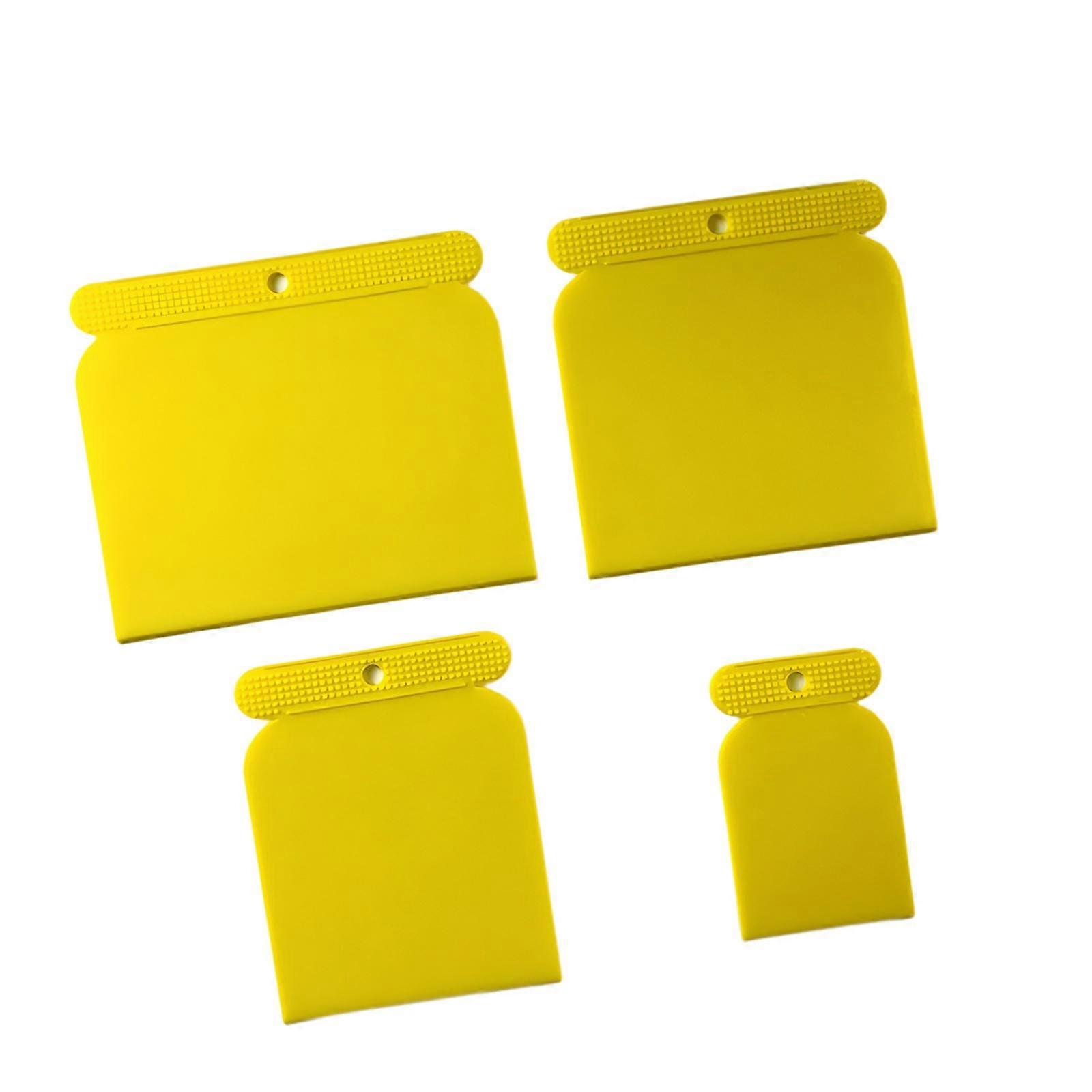 4Pcs Scraper Set Wall Plastering Tool for Cutting in Paint Edging Walls