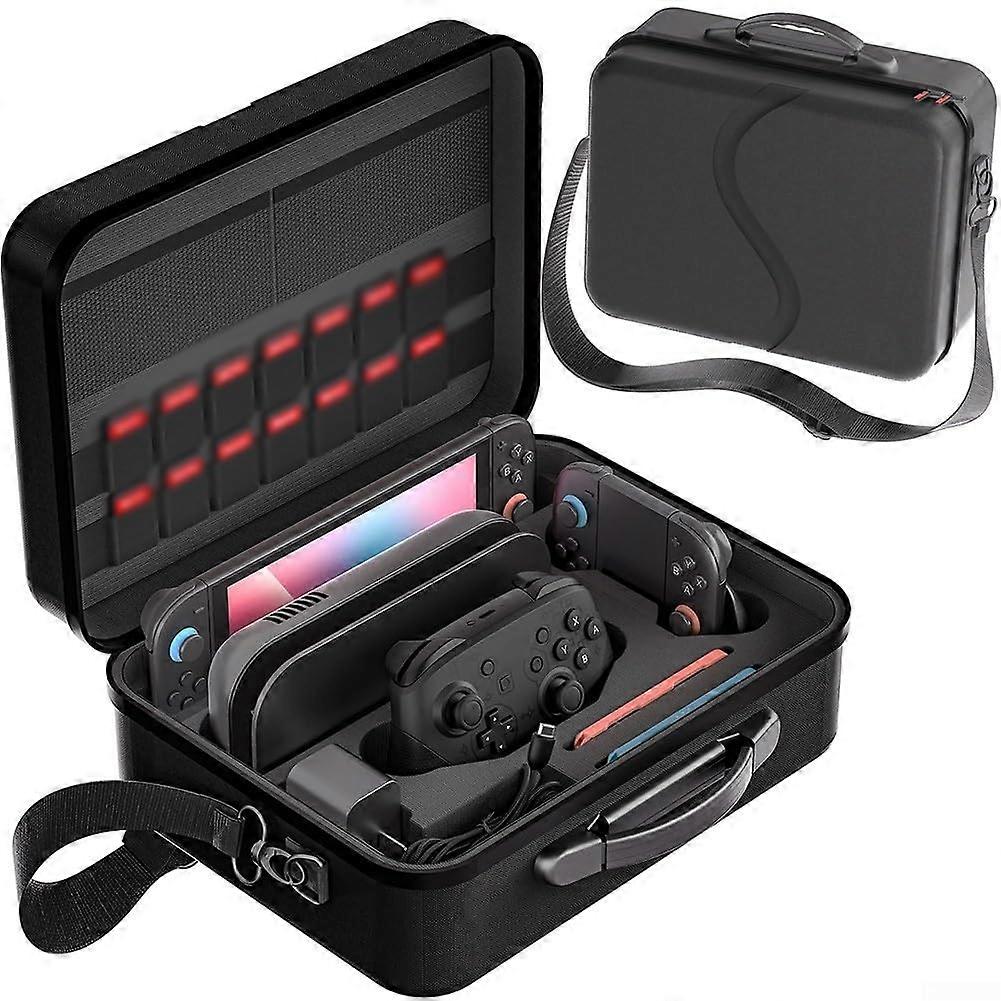 2 Carrying Case With Ample Storage And Stylish Design Black