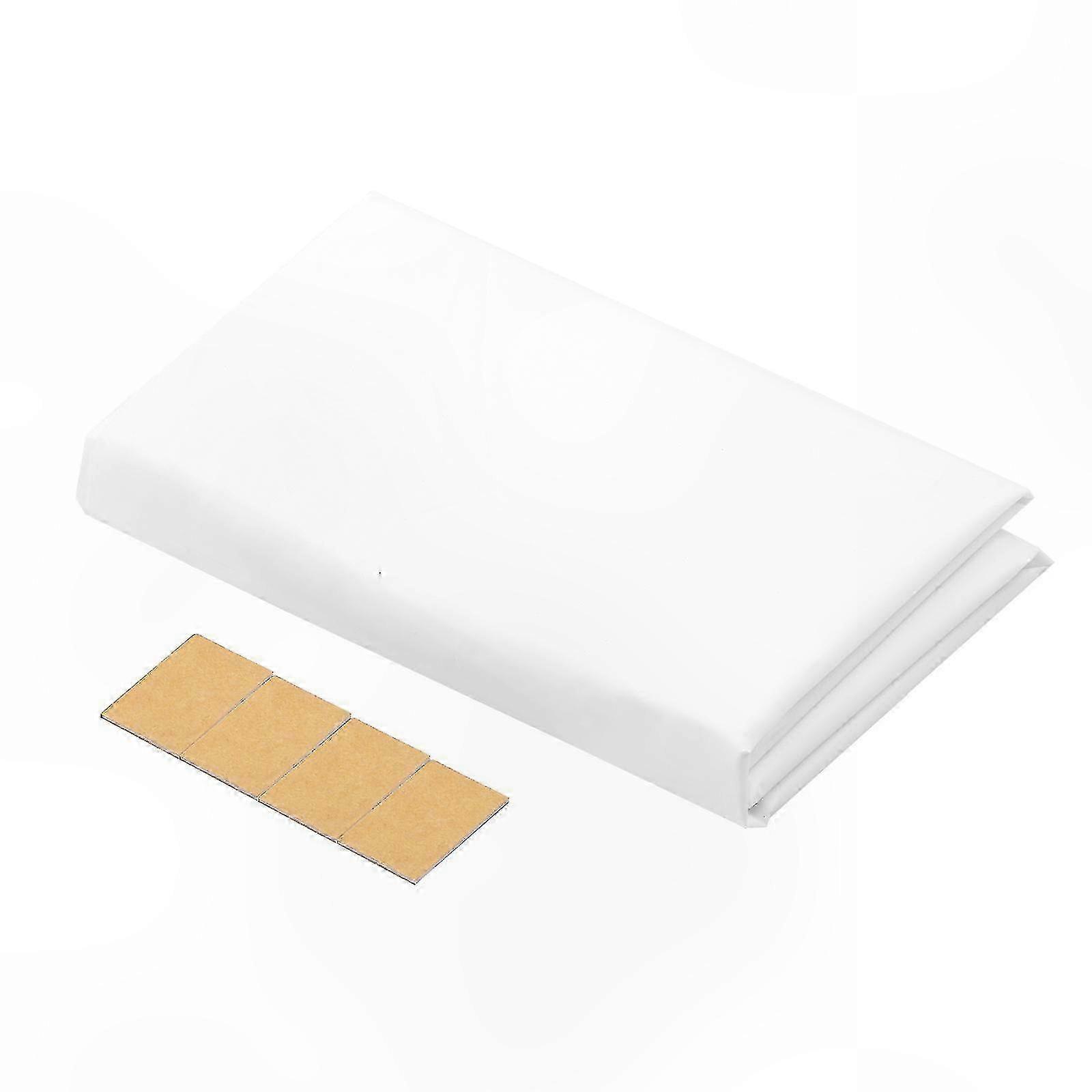 4ft x 6ft Rear Projection Screen Semi-Translucent Curtain for Home and Office Usewhite SZRH