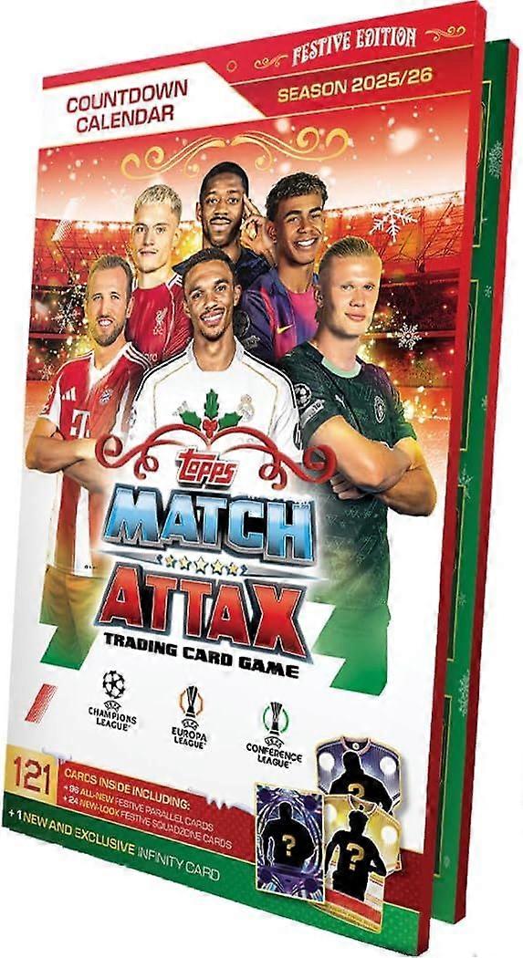 UCC Match Attax 2025/26 Countdown Calendar Card Game