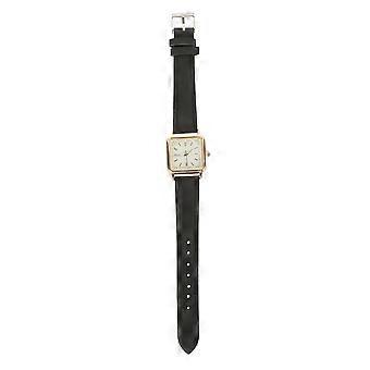 Stilvolle Armbanduhr Kunstleder Armbanduhr für Damen zarte Freizeituhr