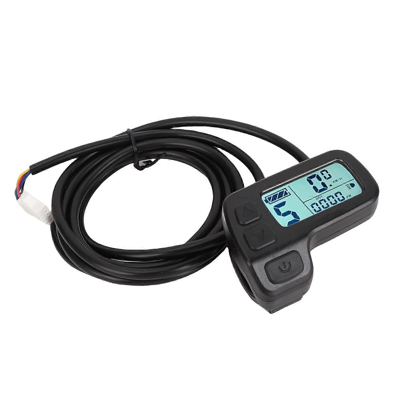 Electric Scooter LCD Display Ergonomic External Buttons Color Screen Electric Scooter Control Panel