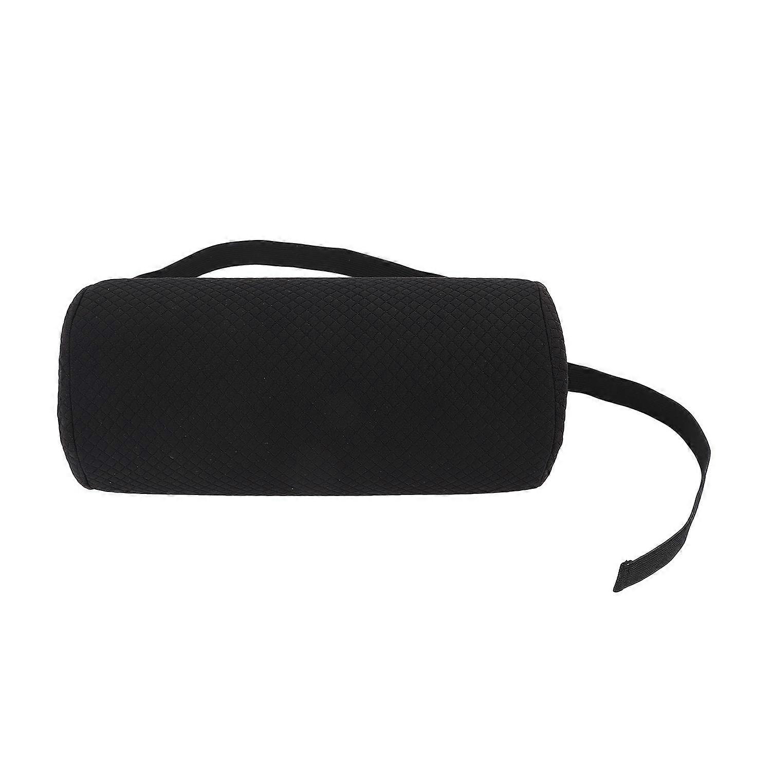 Cylinder Lumbar Roll Support Pillow Low Back Lumbar Support Memory Foam Lumbar Roll Cushion for Offi