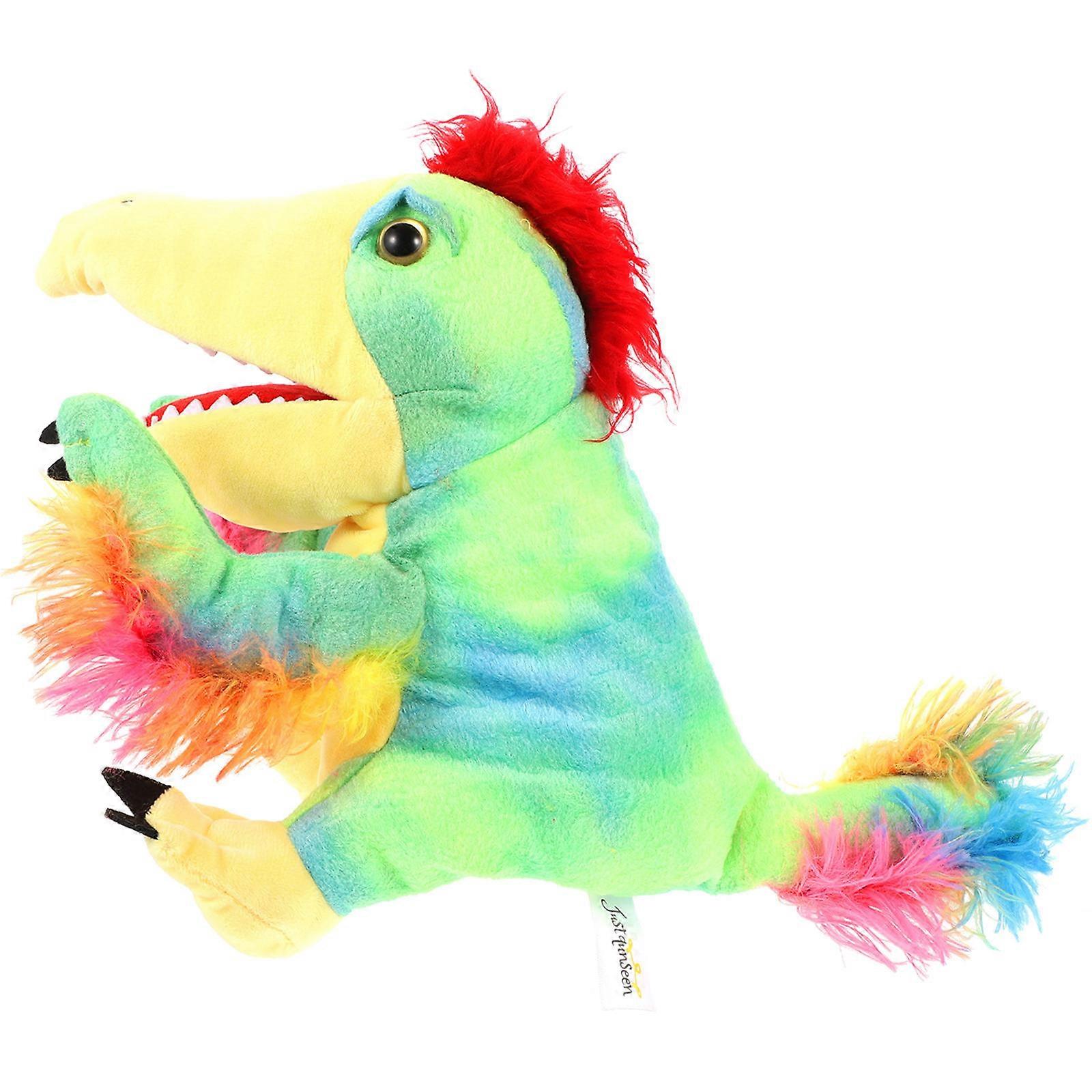 Educational Dinosaur Puppet Hand Puppet for Kids Play Fun Toy