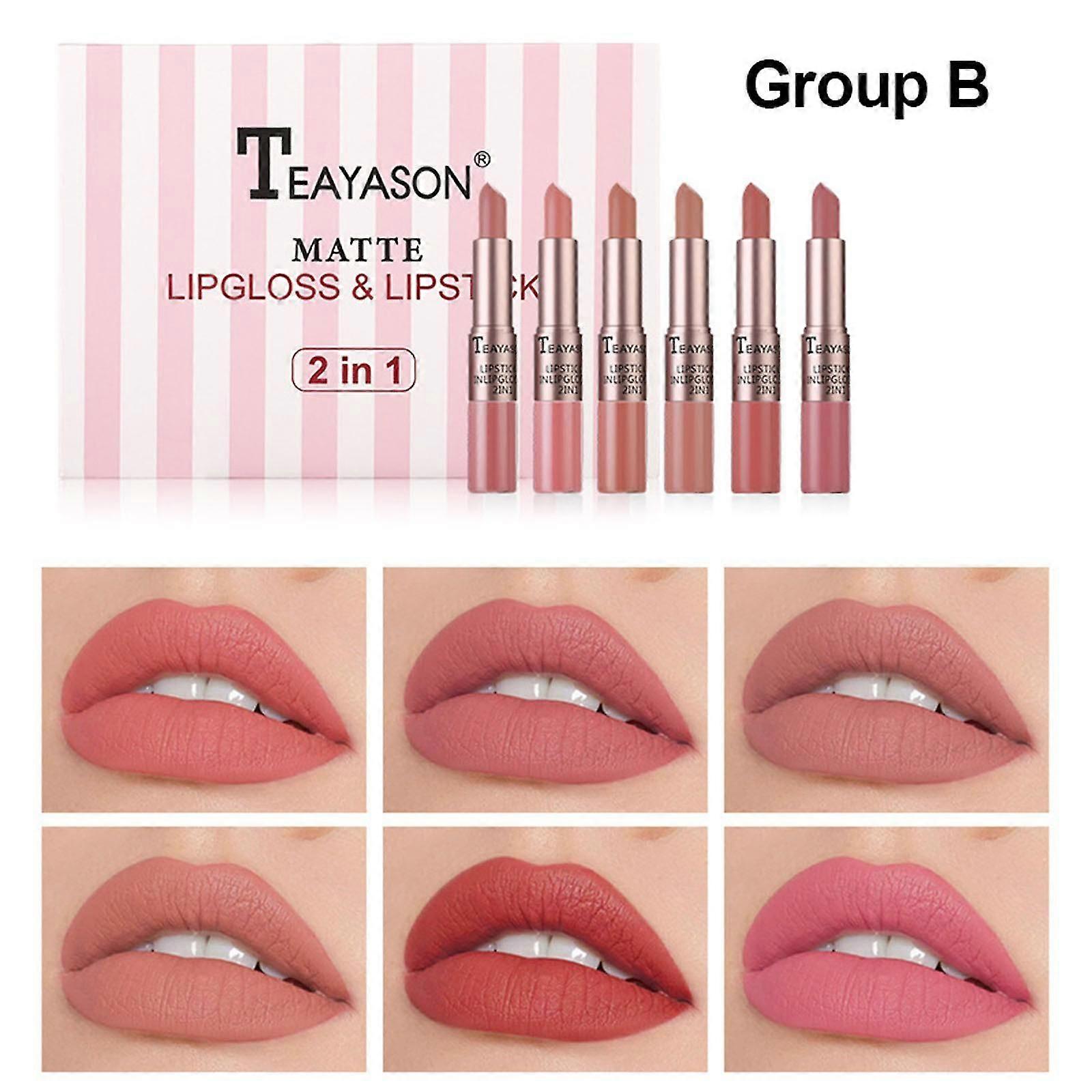 Dragon Ranee 2-en-1 Bean Paste 6-pack Rouge à lèvres