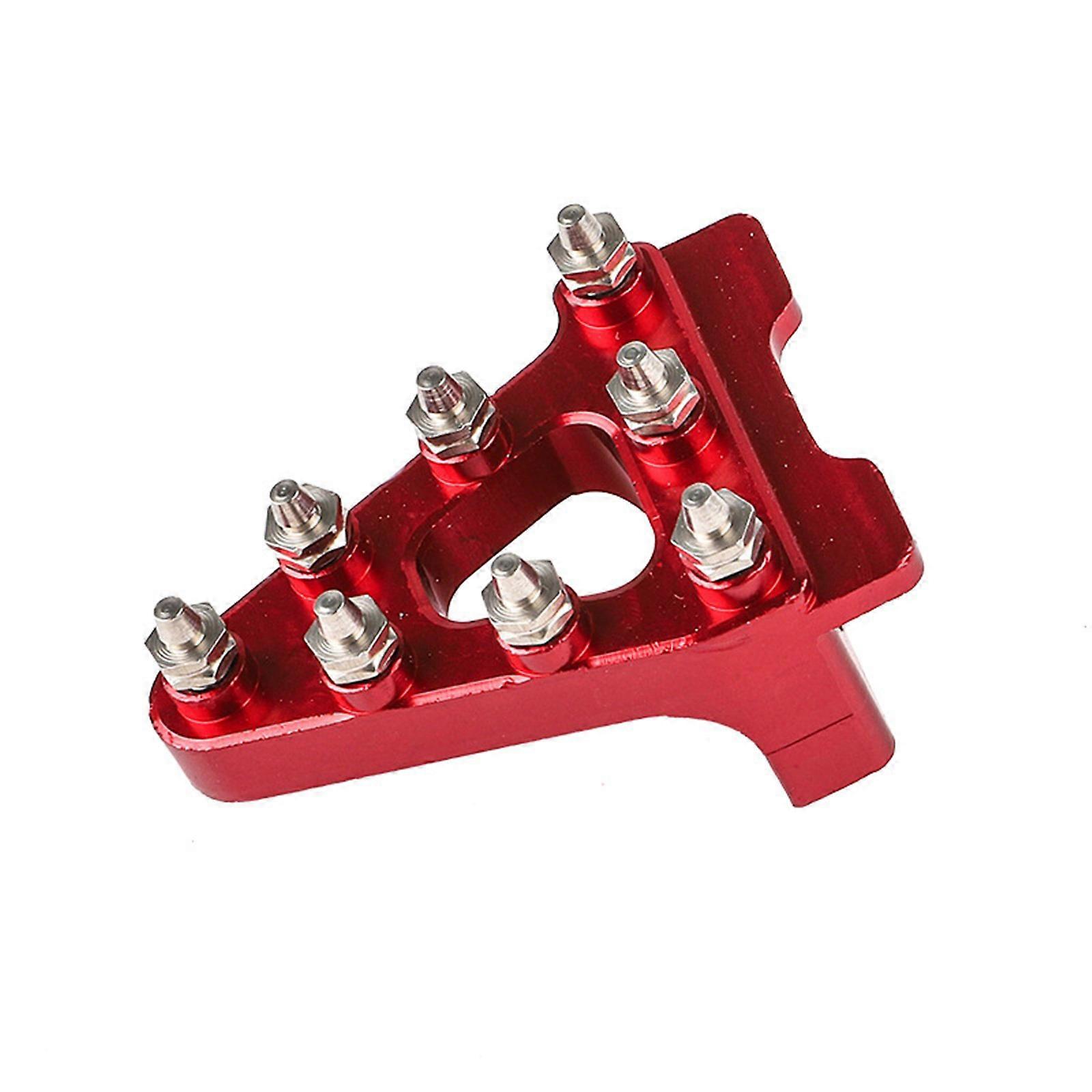 Precisions Brake Pedal For CRF50 XR50 Dirt Bikes All Terrains Performances Secure Grip In Muddy Conditions  Red