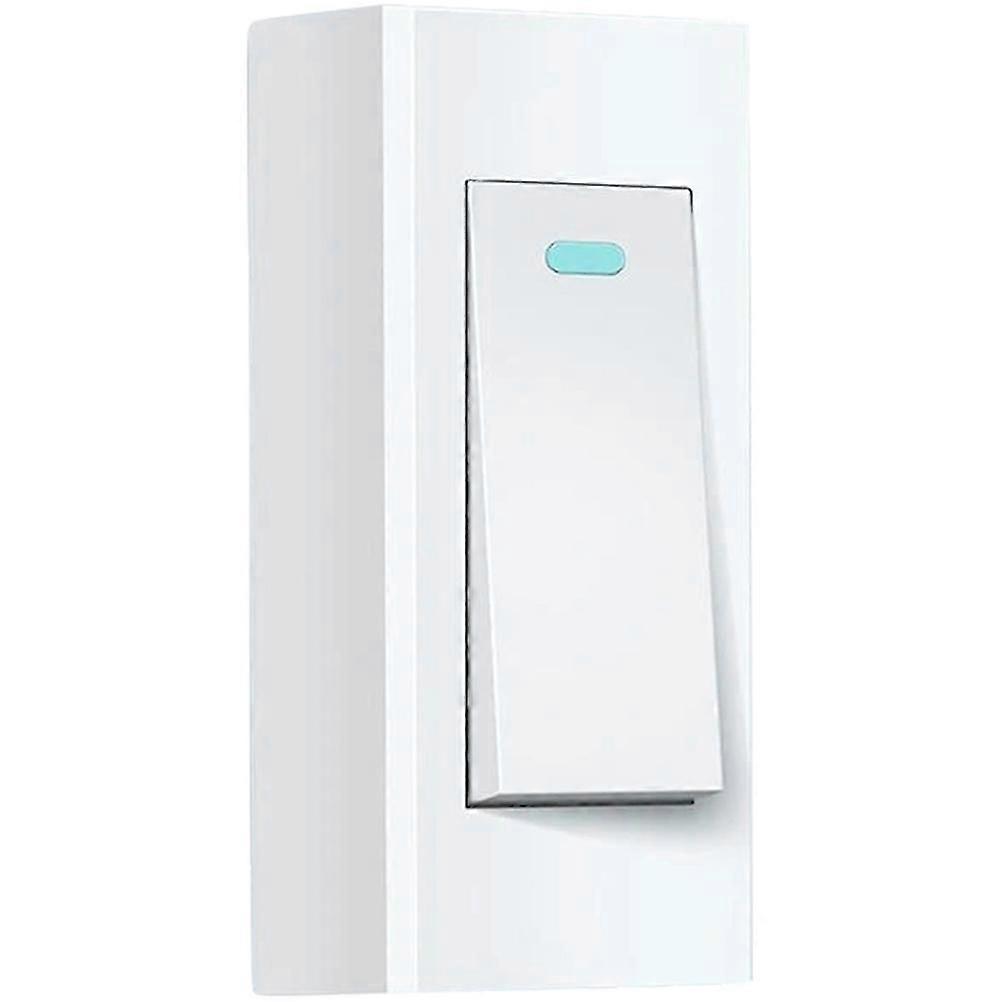 Práctico interruptor de botón, aspecto limpio para uso doméstico, fácil de mantener