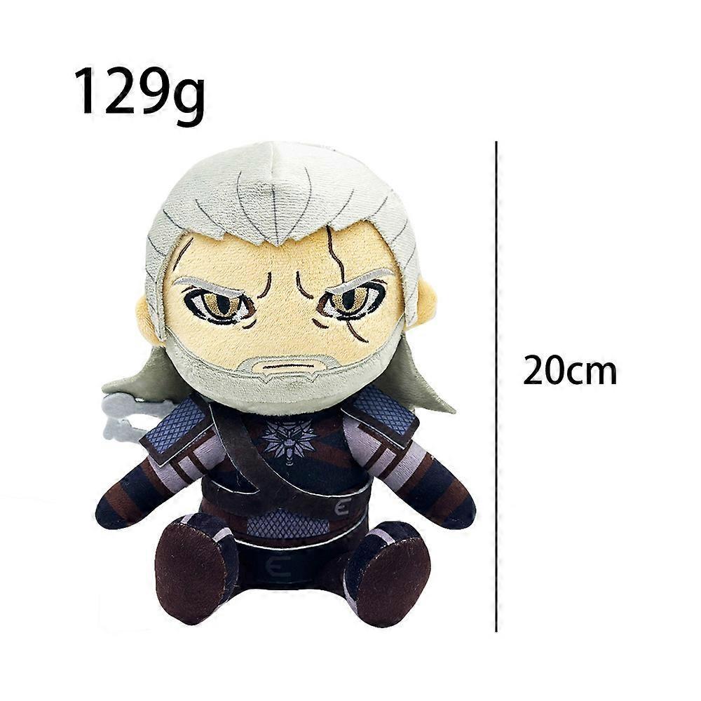 Plush Geralt The Witcher 3 Wild Hunt plush toy figure