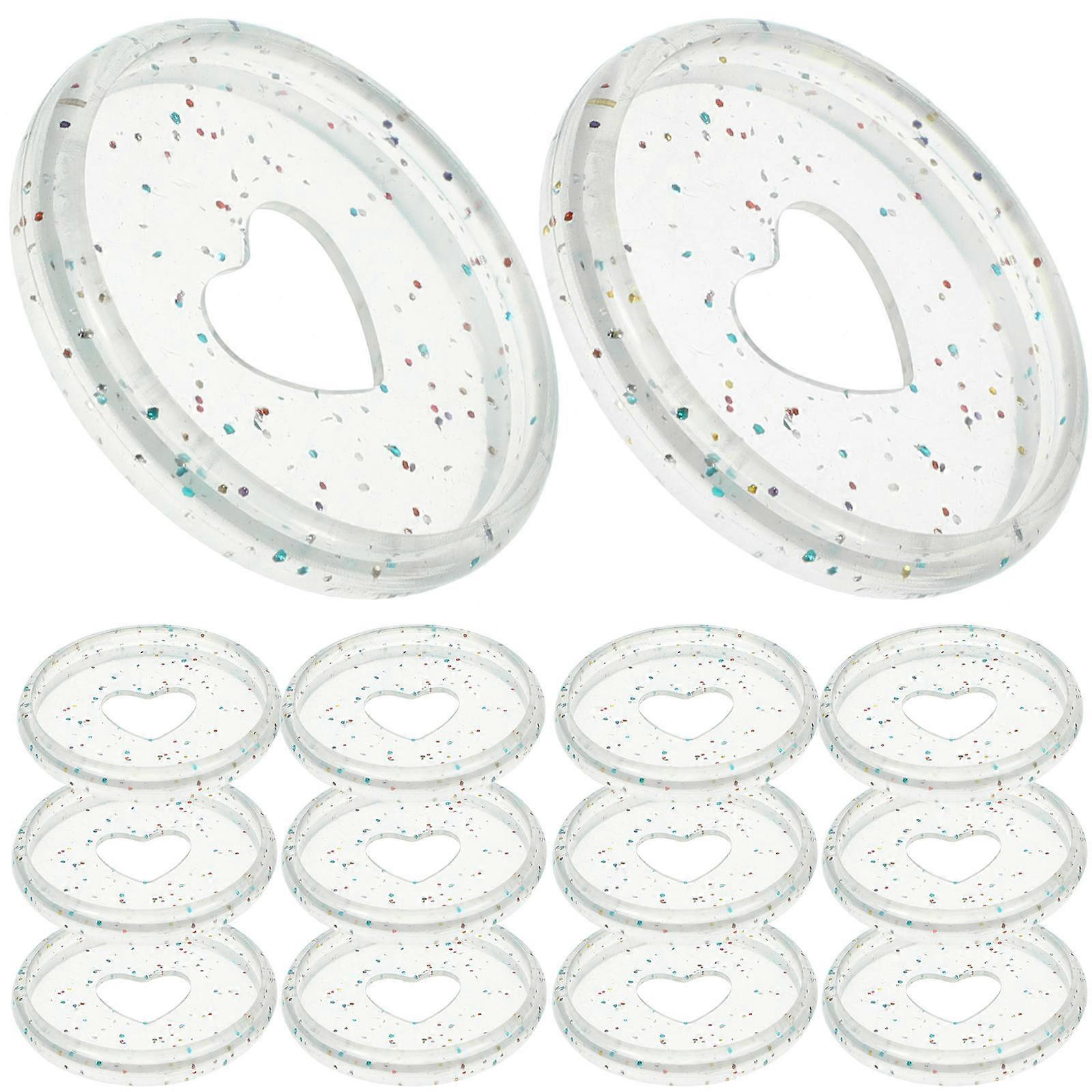 50Pcs Planner Discs Loose-leaf Bind Discs Binding Discs Small Binding Discs Notebook Binding Discs