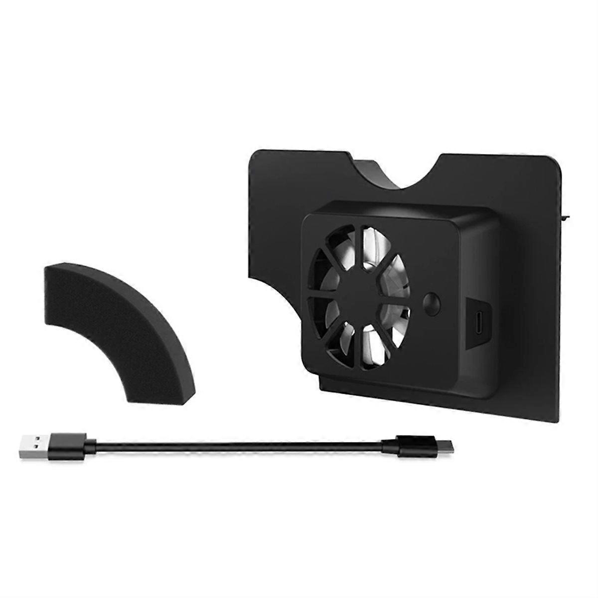 For Cooling Fan USB-Powered Cooler Stand for Enhance Your Gaming Experience Black