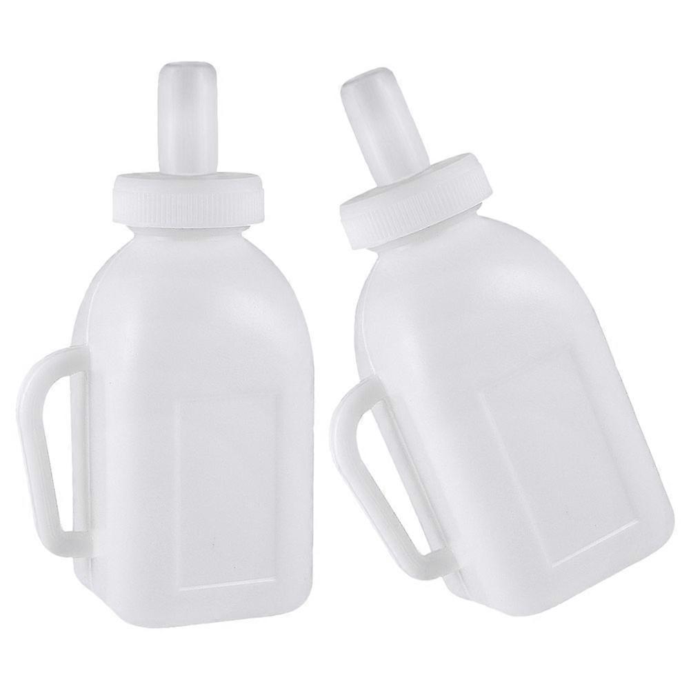 Lamb Feeding Bottles Plastic Set for Animal Feeding 2Sets