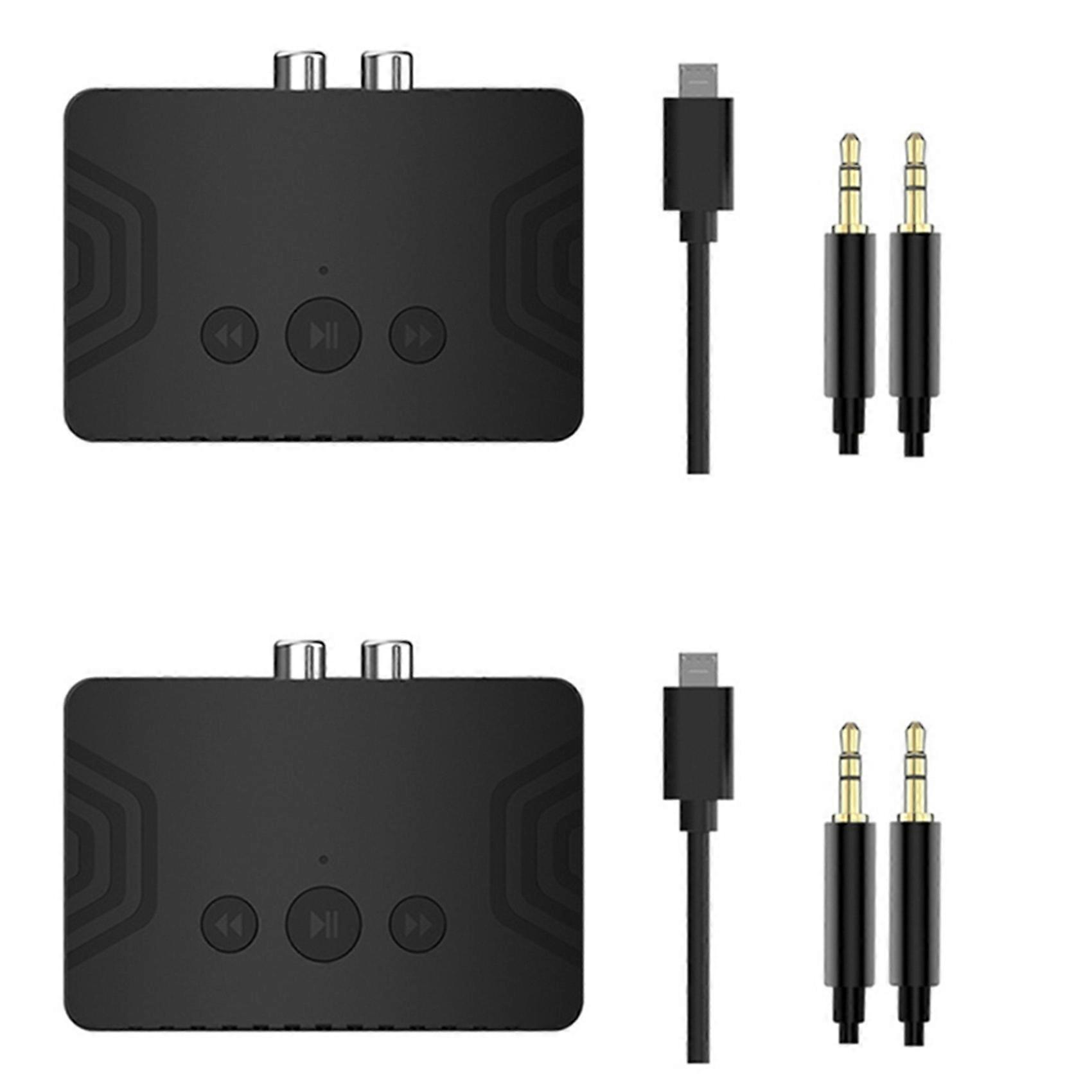 2X 5.3 Bluetooth Music Receiver Bluetooth Adapter Wireless Bluetooth Audio Receiver Bluetooth Speaker Receiver