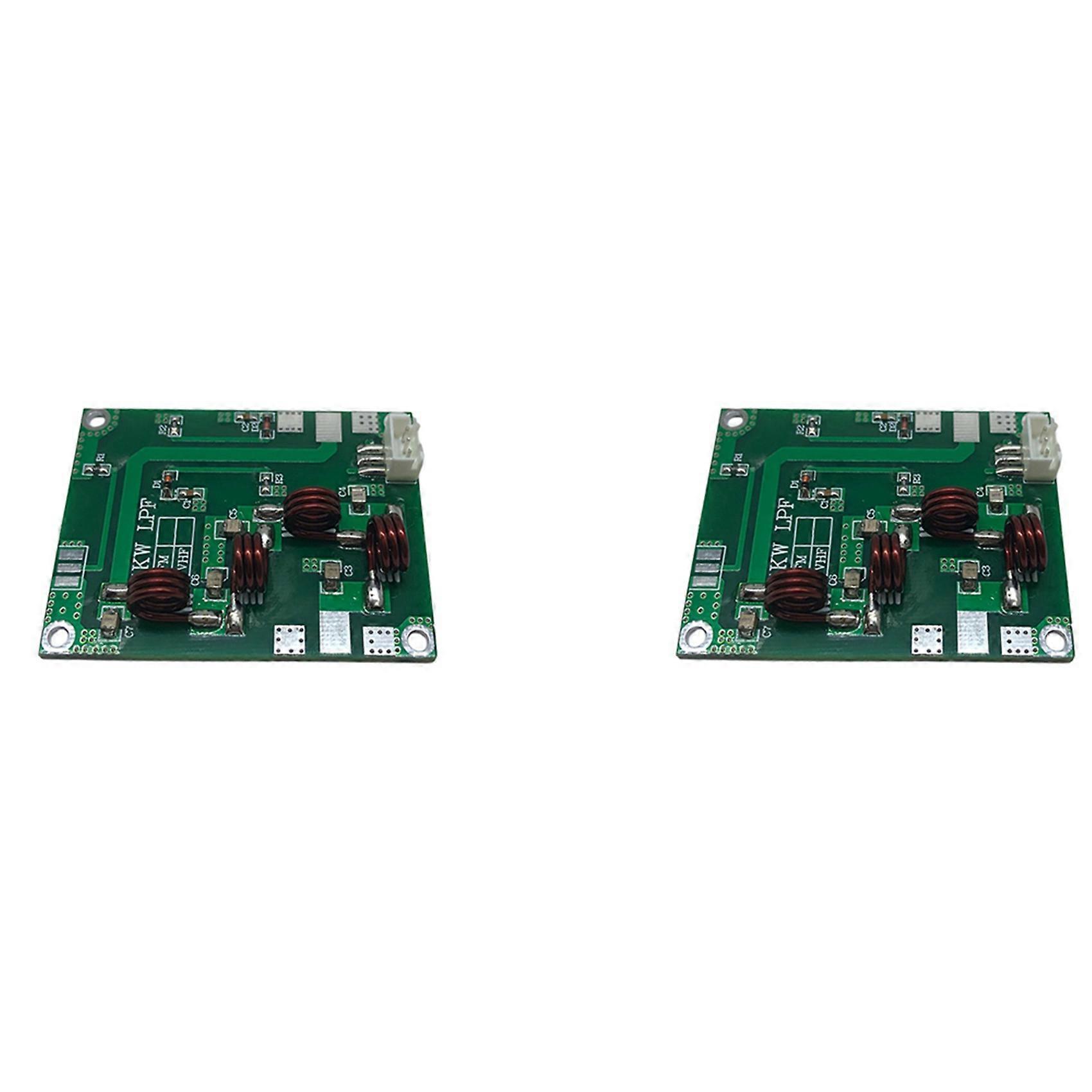 2X 0-1Kw 88-108Mhz Low Pass Filter Coupling LFP for FM Transmitter