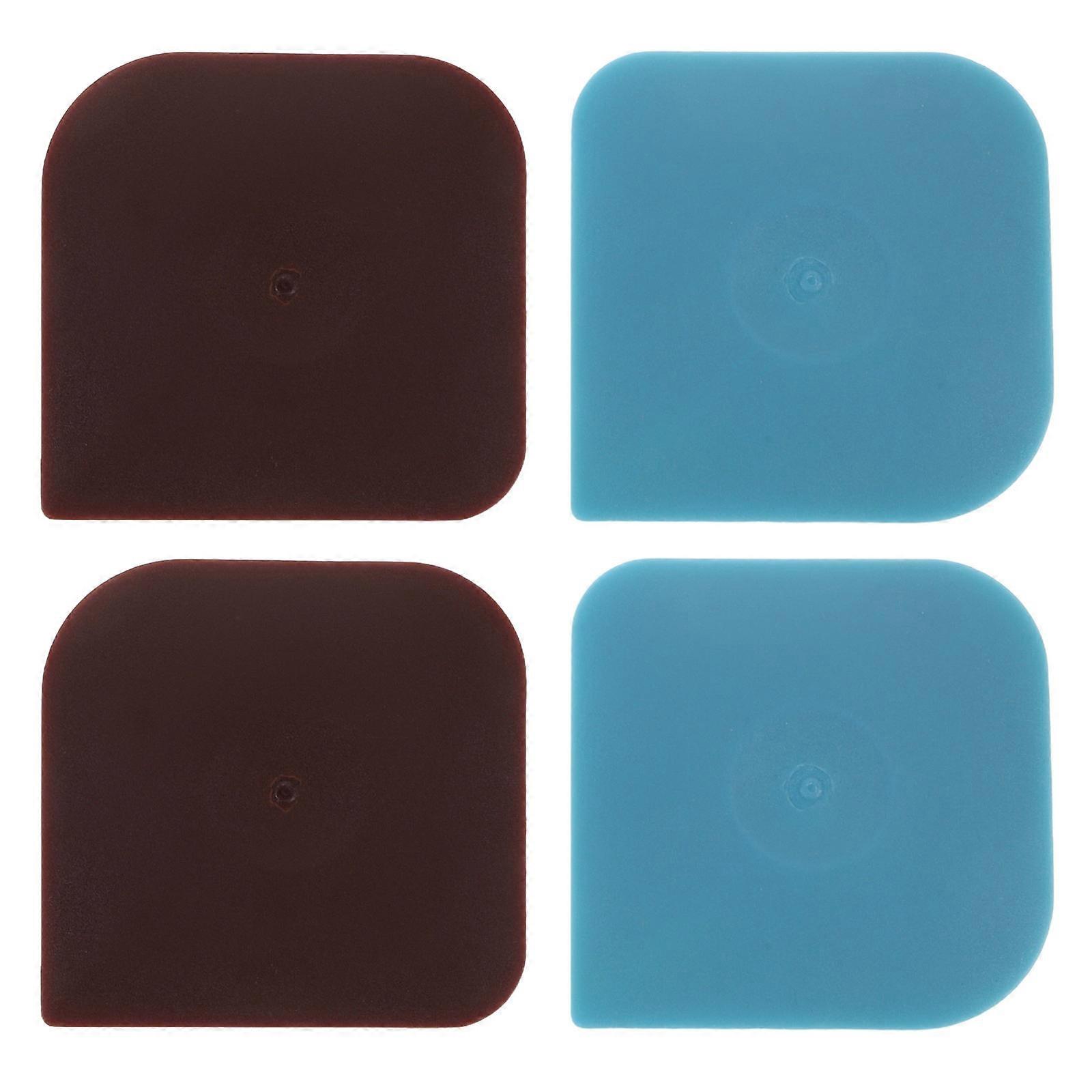 Scraping Tool Cast Iron Pan For Kitchen Cleaning Non Scratch Nylon 4Pcs