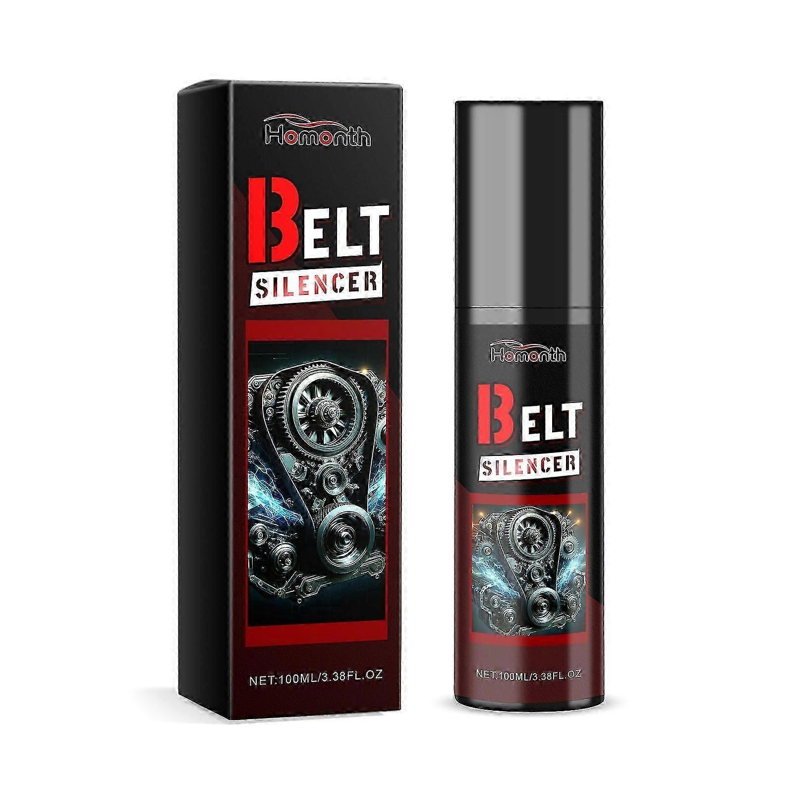 Automotive Belt Silencer - Noise Reduction & Lubricant, 100ml for Longer Belt Life