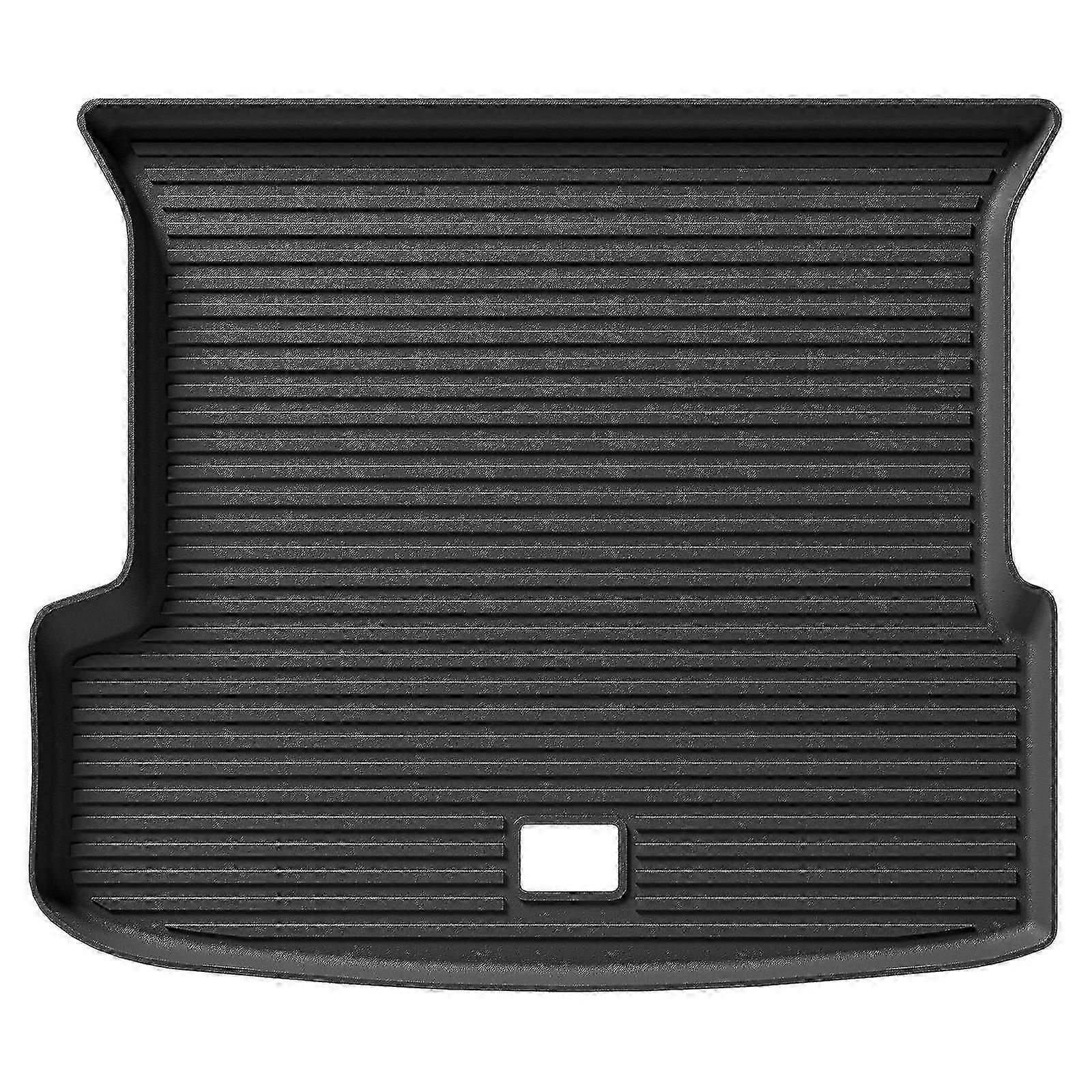 til Xpeng G9 bilgulvmåtter bagagerumspude TPE 3D fodmåtte vandtæt lugtfri bakkesæt SORT