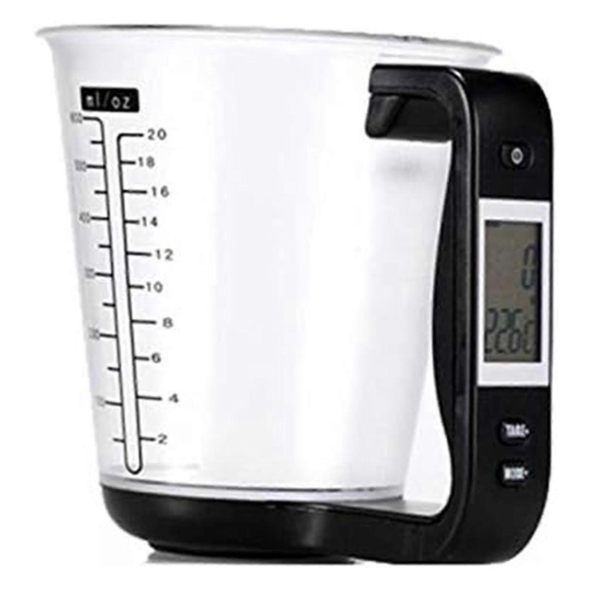 1Pcs Digital Kitchen Electronic Measuring Cup Scale with LCD Display for Precise Cooking and Baking