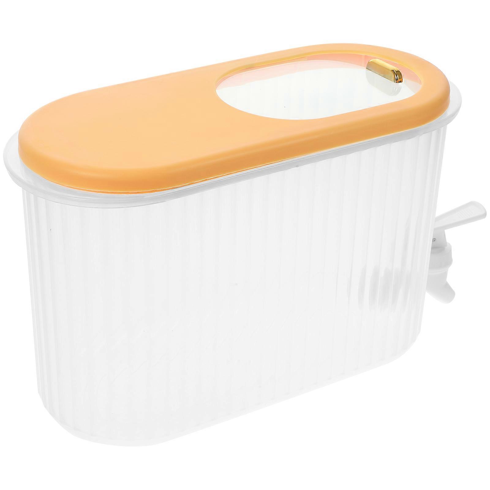 Rectangular Fridge Water Container For Restaurant Use 26X16.5X11CM Dust Protection 1Pack