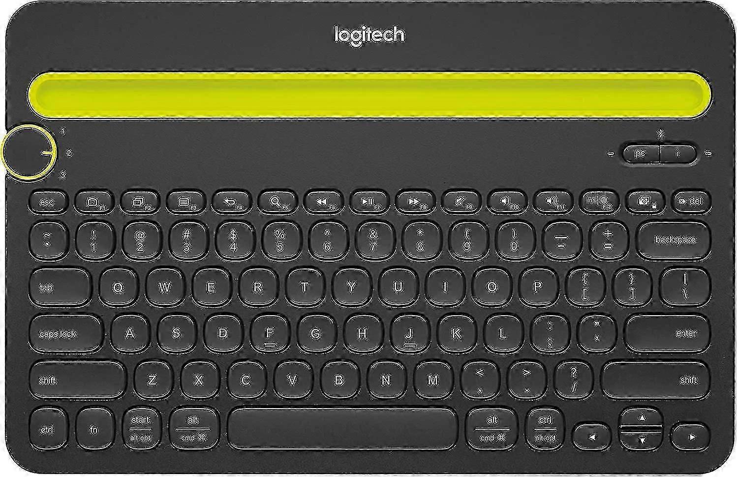 K480 Bluetooth Wireless Keyboard With Integrated Stand Phone Holder