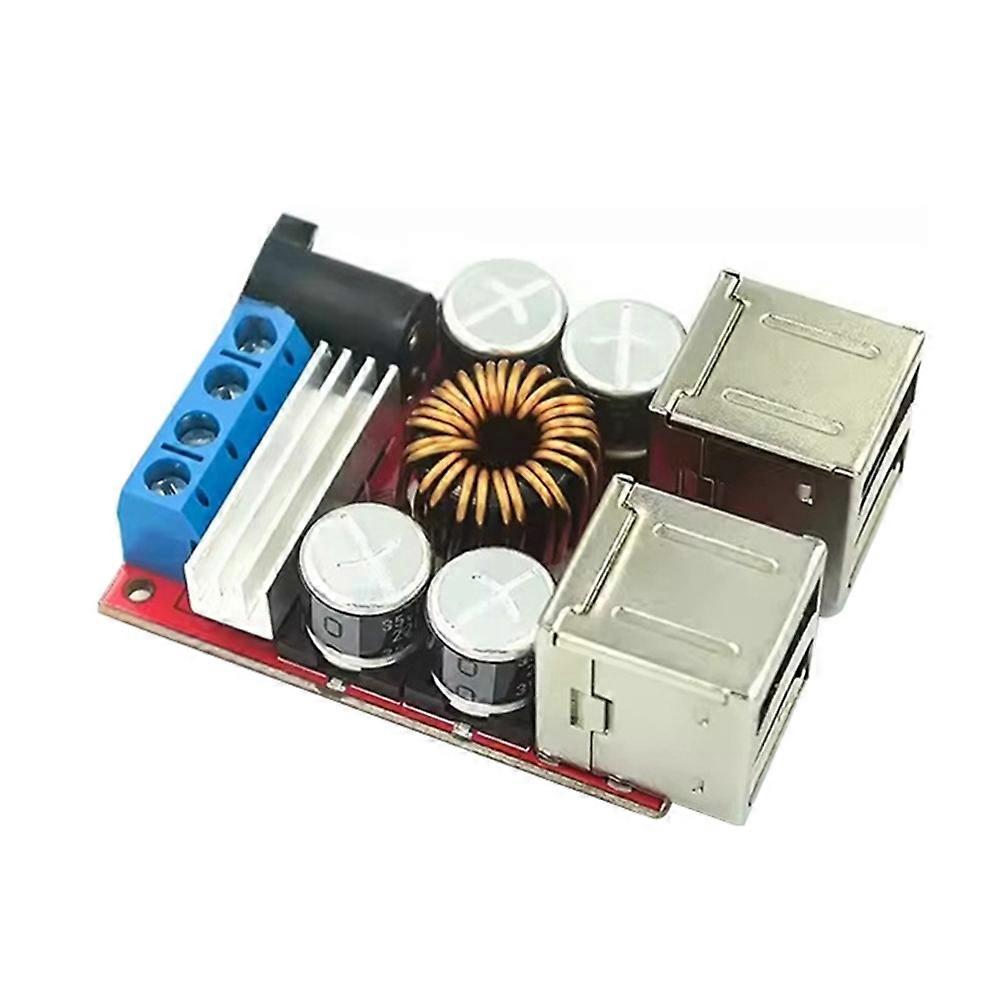 DC Vehicle Charging Module 8V-35V 5V 8A Power Supply Depressurization Module 4 Port USB Output Mobile Charger