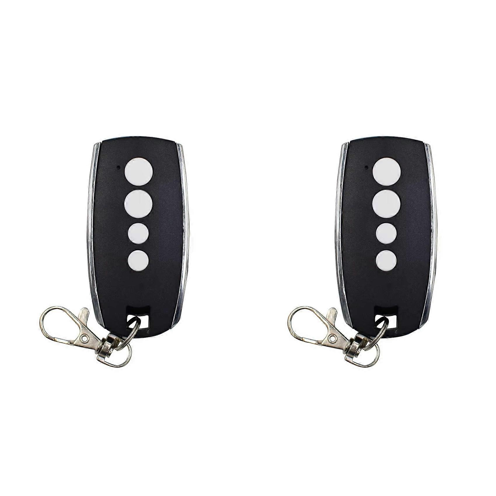 2X Garage Door Remote Control 433MHz Wireless Rolling Gate Controller for Garage Hand Transmitter
