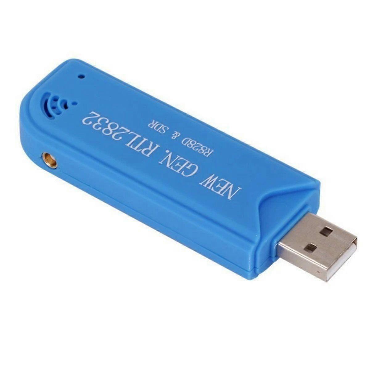 SDR Radio Receiver RTL-SDR USB Stick with Antenna RTL2832 ADC Chip 0.5 PPM TCXO and MCX Connector