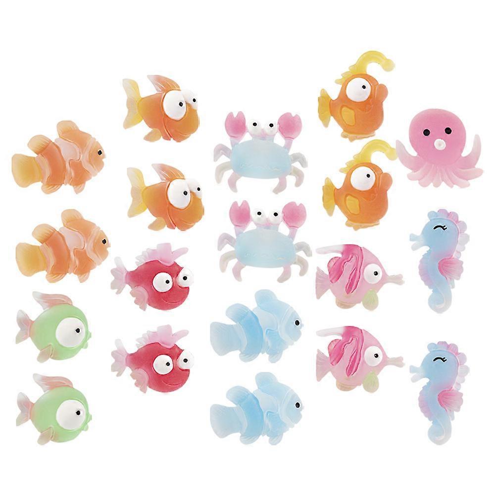 Adorable Phone Case Charms Decorative Ocean Animals Multi-Function 100Pcs