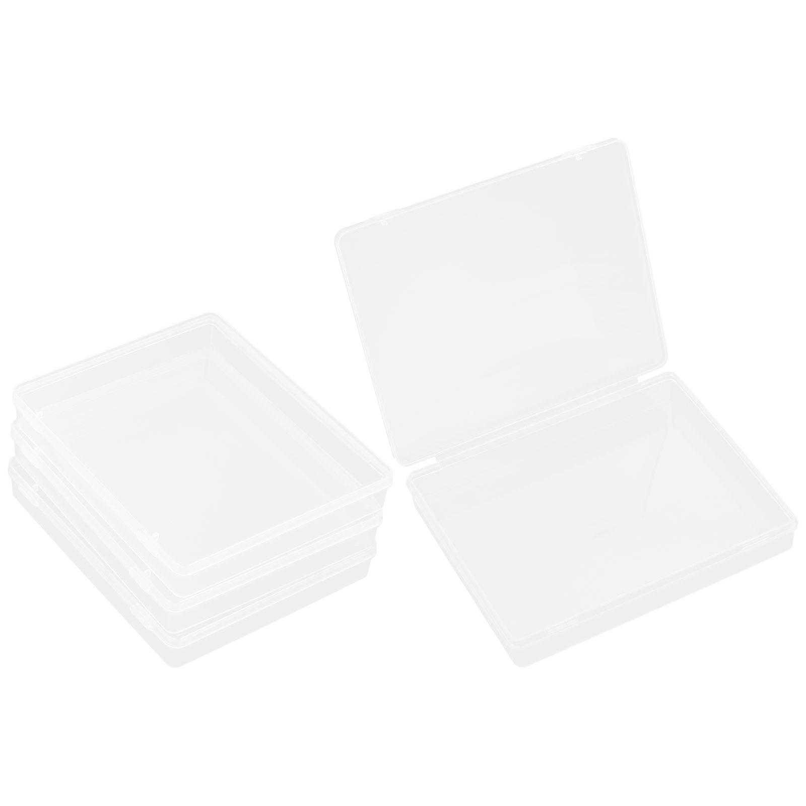 Gaming Card Storage Case Clear Box for Game Cards 4Pcs Collection Set