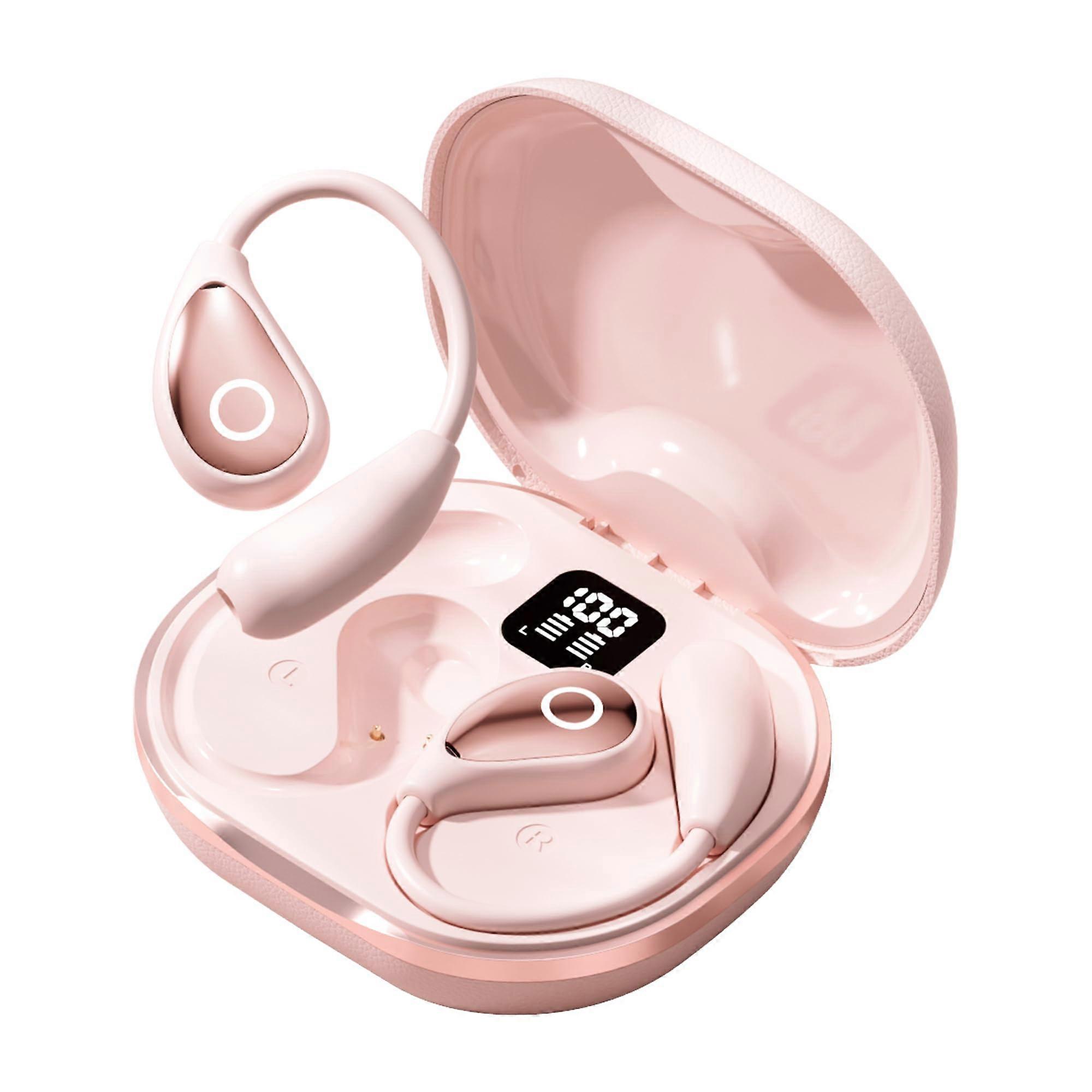 Wireless Earbuds Bluetooth with Long Battery Life Fast Charging Ergonomic Design Pink