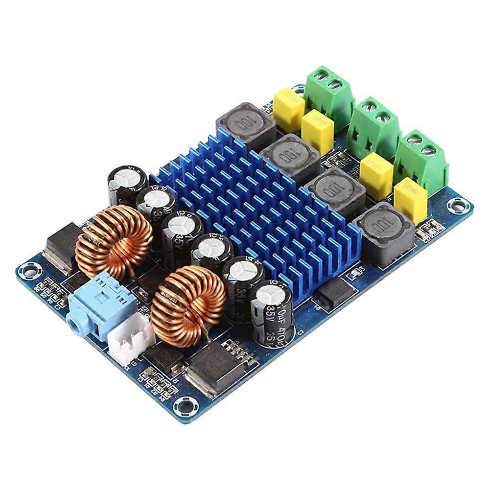 TPA3116D2 Digital Amplifier Board Module XHM642 Auto Boost HiFi Distortion Dual Channel 12V 100W Module