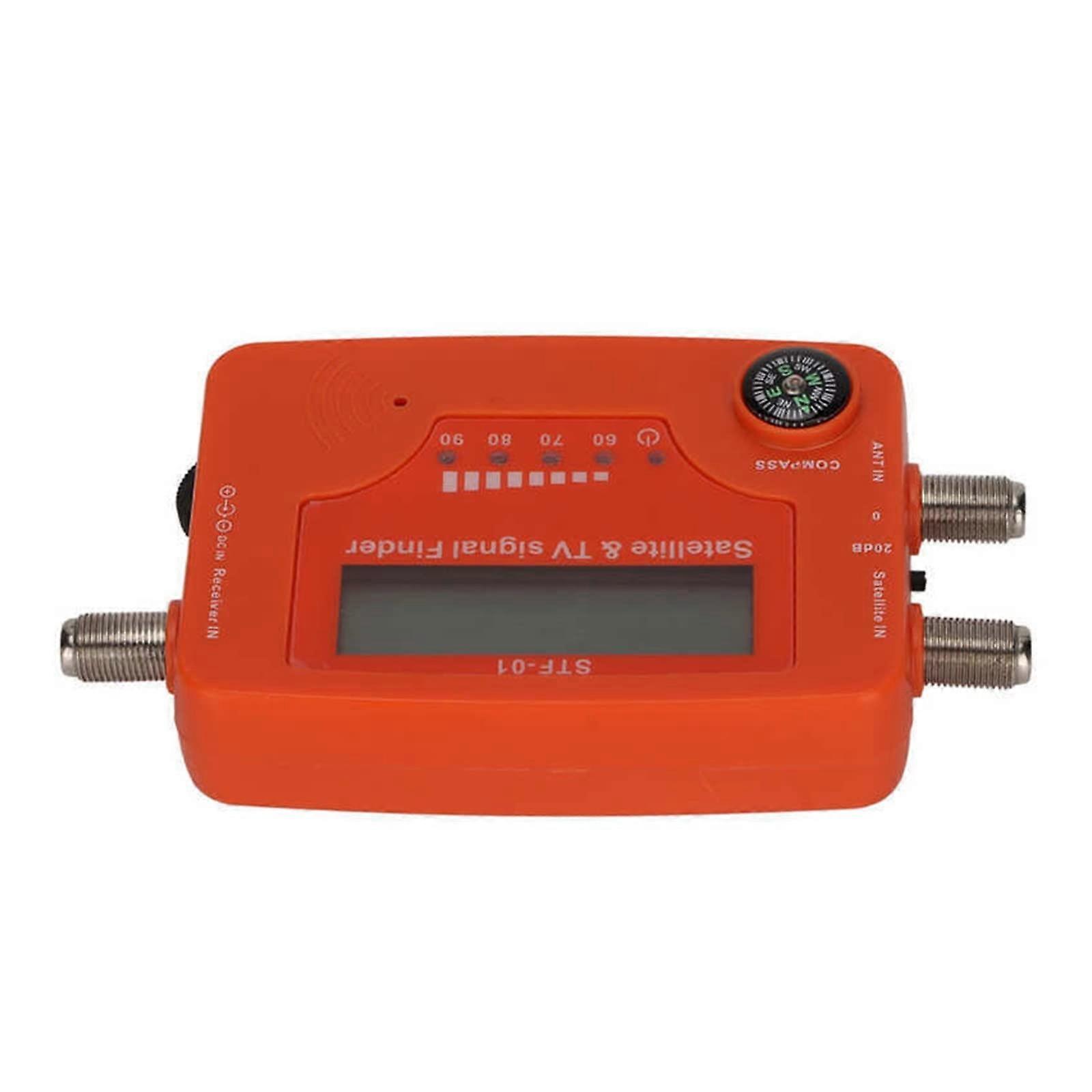 Satellite Signal Finder with Compass LCD Display and Buzzer Alarm for Accurate Dish Alignment