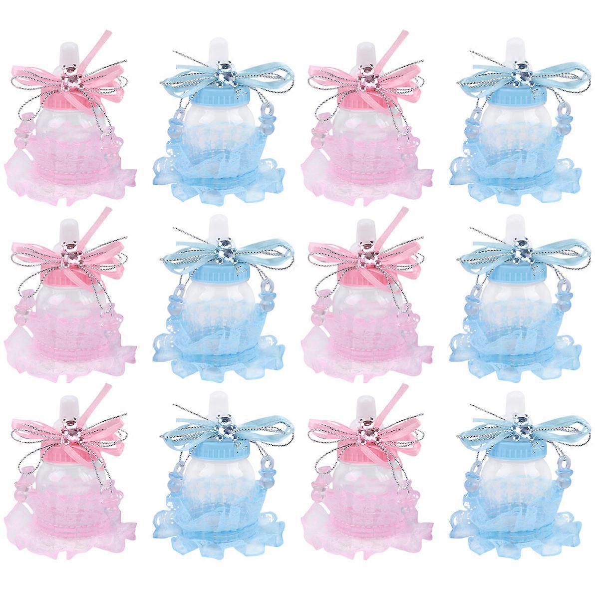 Wedding Candy Box Plastic Container for Storage 48Pcs Assortment