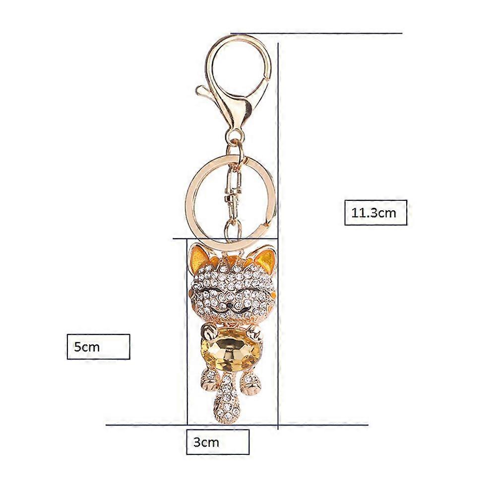 Creative Key Chain Shaped Charm Key Ring for Holding Use