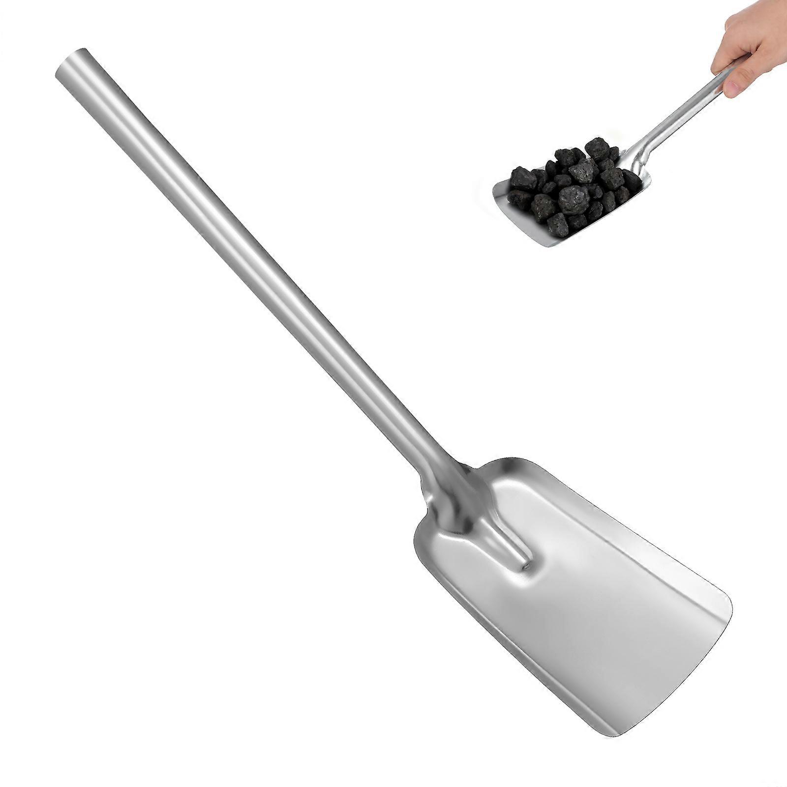 Silver Coal Ash for Kitchen with Long Handle Stove