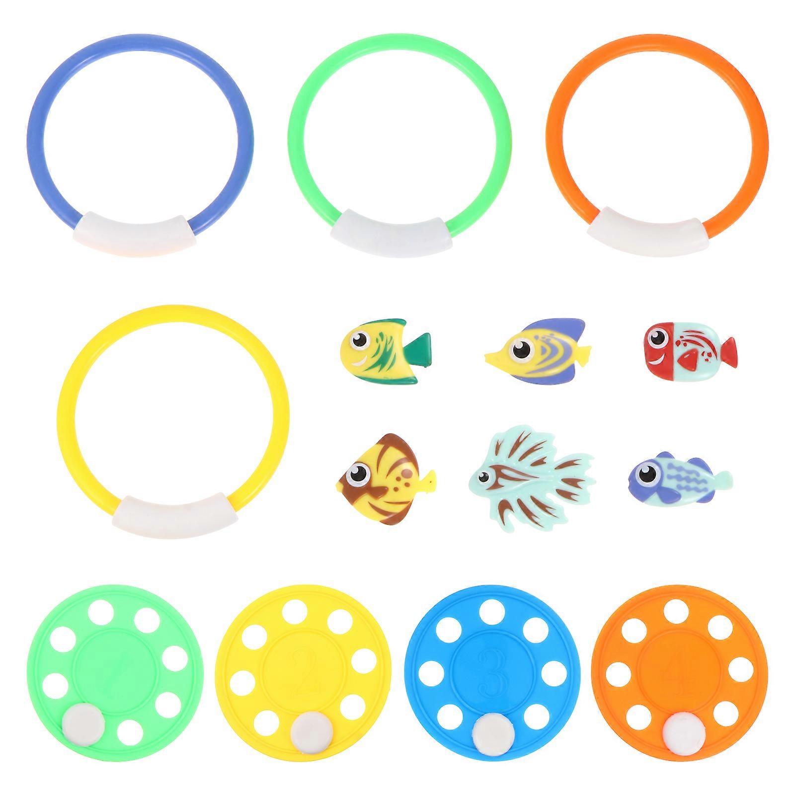 Diving Pool Toys Underwater Diving Toy for Pool Fun 3Sets