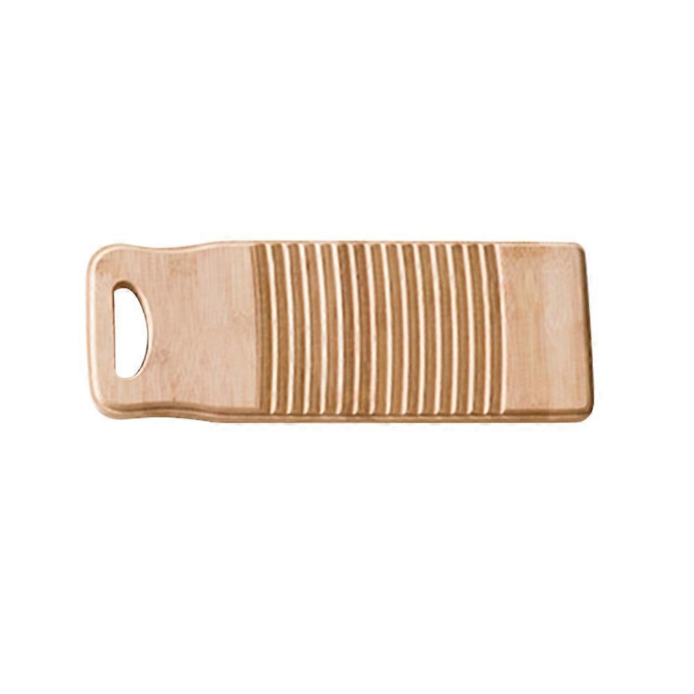 Bamboo Scrubbing Board for Washing Use Solid Anti-Slip Laundry Washboard