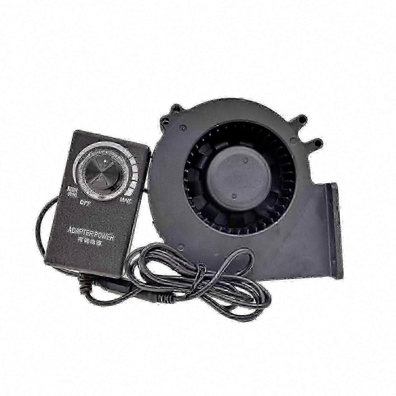 110V/220V AC Variable Speed Blower Fan with Controller, Inflatable Replacement Fan-FCY