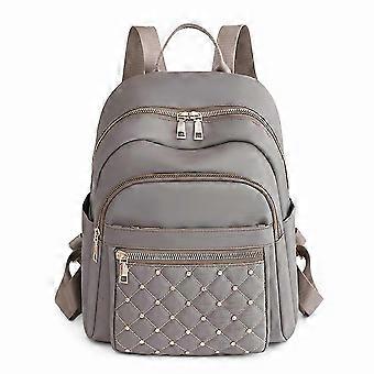 Kleine, elegante Nylon-Schultertasche für Damen, Diebstahlsicherer Schulrucksack, Freizeitrucksack, Moderner City-Rucksack, Handtasche, 25-26 cm
